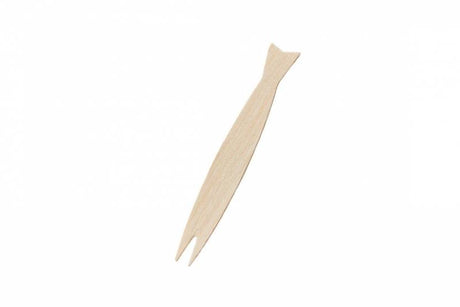 Forchettina pesce in legno