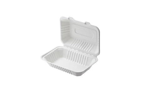 Hamburger box in polpa di cellulosa biodegradabile