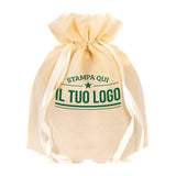 Sacco Portapanettone con Nastro in Doppio Raso Personallizzabile