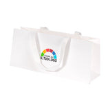 Shopper Elegance Portabottiglia Personalizzabile a colori con maniglia in Gros Grain
