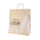 Shopper Albero Bianco Natale Personalizzate