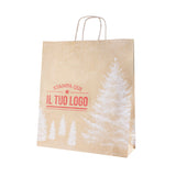 Shopper Albero Bianco Natale Personalizzate