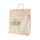 Shopper Albero Bianco Natale Personalizzate
