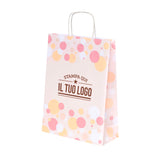 Shopper Carta Bolle Rosa Personalizzabili