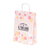 Shopper Carta Bolle Rosa Personalizzabili