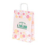 Shopper Carta Bolle Rosa Personalizzabili