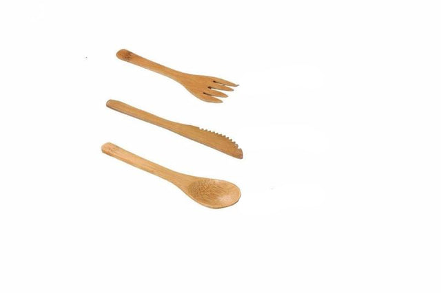 Forchetta in bamboo
