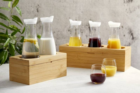Set 3 Caraffe con Base e Gel Refrigerante
