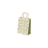 Buste Shopper Carta Erba Botanic con Manici in Carta Ritorta
