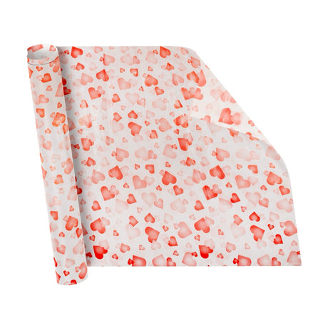 Bobina Velina per Fiori Cuori resistente all'acqua