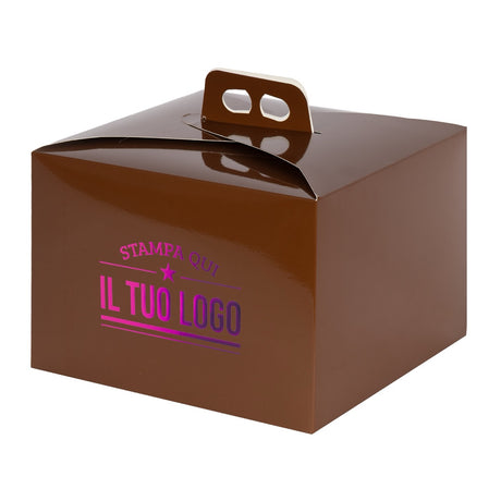 Portapanettone Basso 750gr Personalizzabile