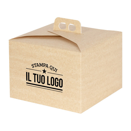 Portapanettone Basso 750gr Personalizzabile