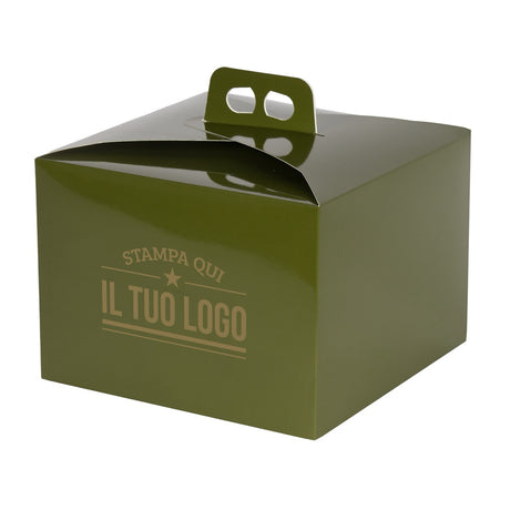 Portapanettone Basso 750gr Personalizzabile