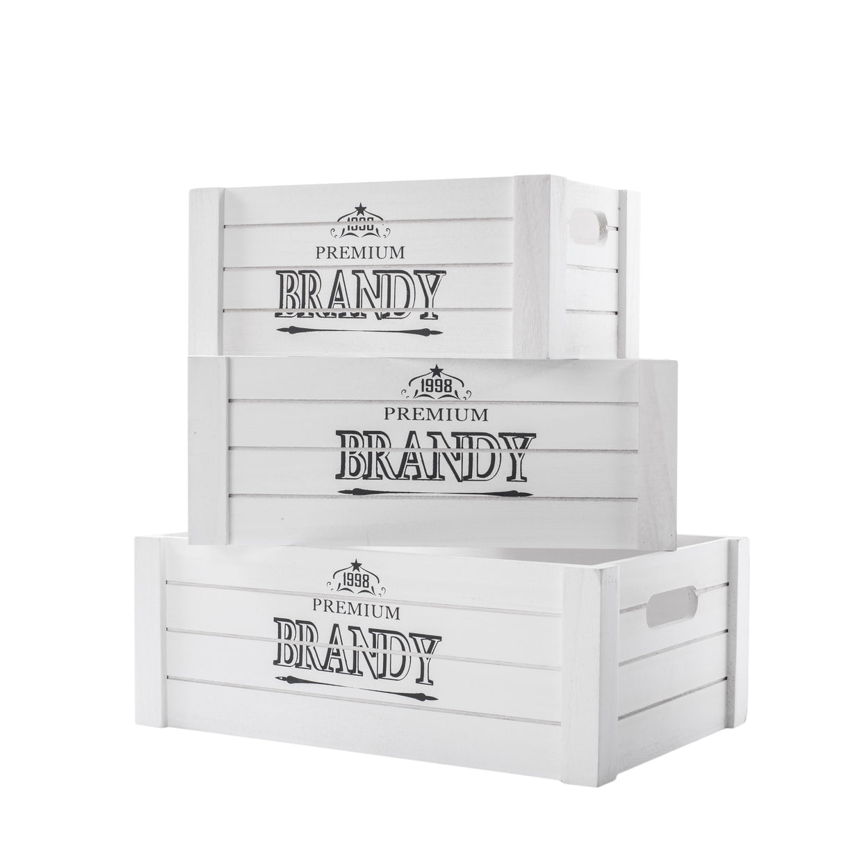 Set Cassette Legno per Cesti Regalo