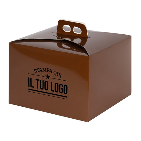 Portapanettone Basso 1KG Personalizzabile