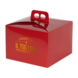 Boîte à panettone basse 1KG personnalisable