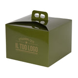 Boîte à panettone basse 1KG personnalisable
