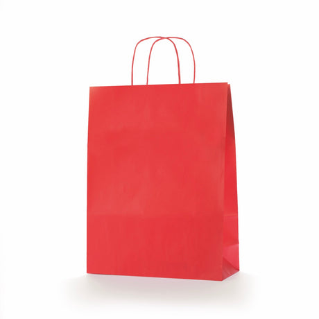 Shopper Carta Colorata Manico in Cordino