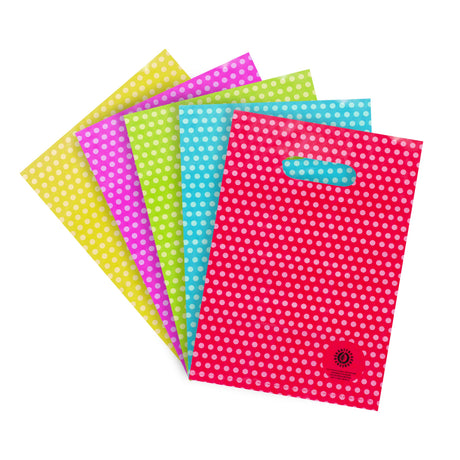 Shopper Plastica Pois Mix
