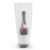 Shopper Plastica Wine Trasparente Per Bottiglie
