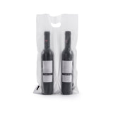 Shopper Plastica Wine Trasparente Per Bottiglie