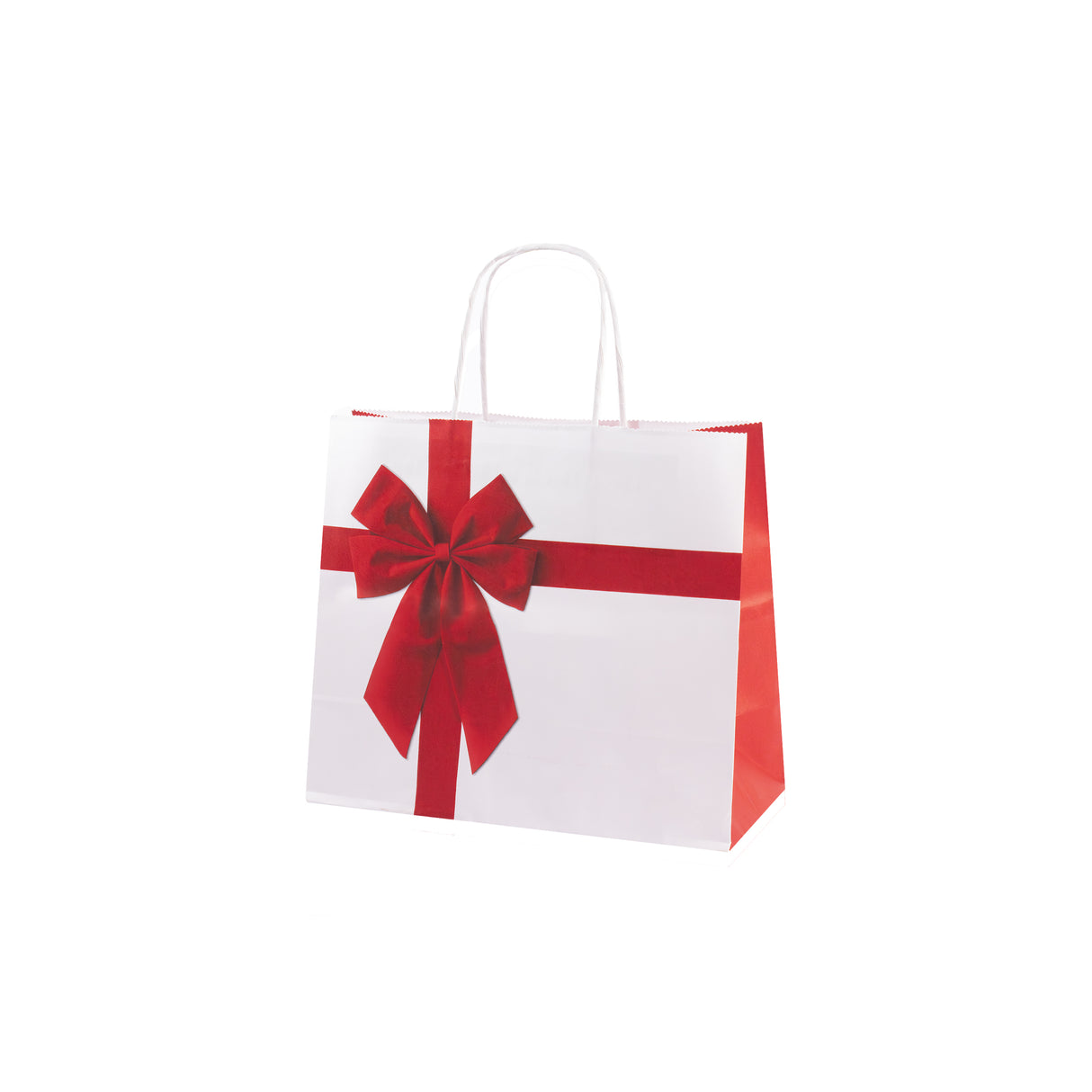 Shopper Red Bow