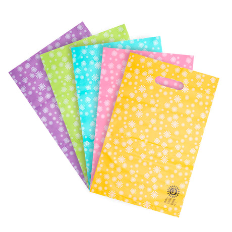 Shopper Plastica Fiorellini Mix