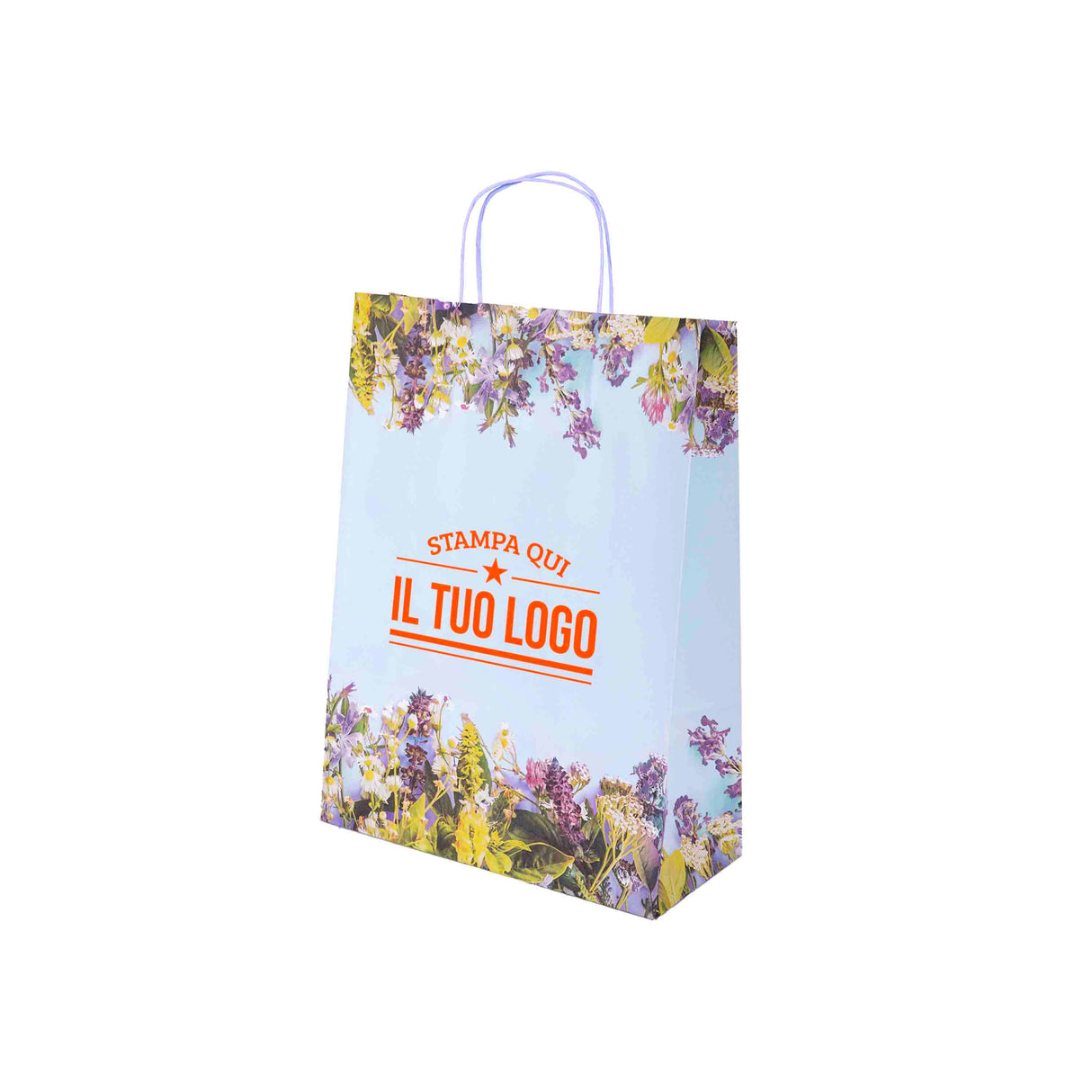 Shopper Carta Provenza colorate Personalizzabili