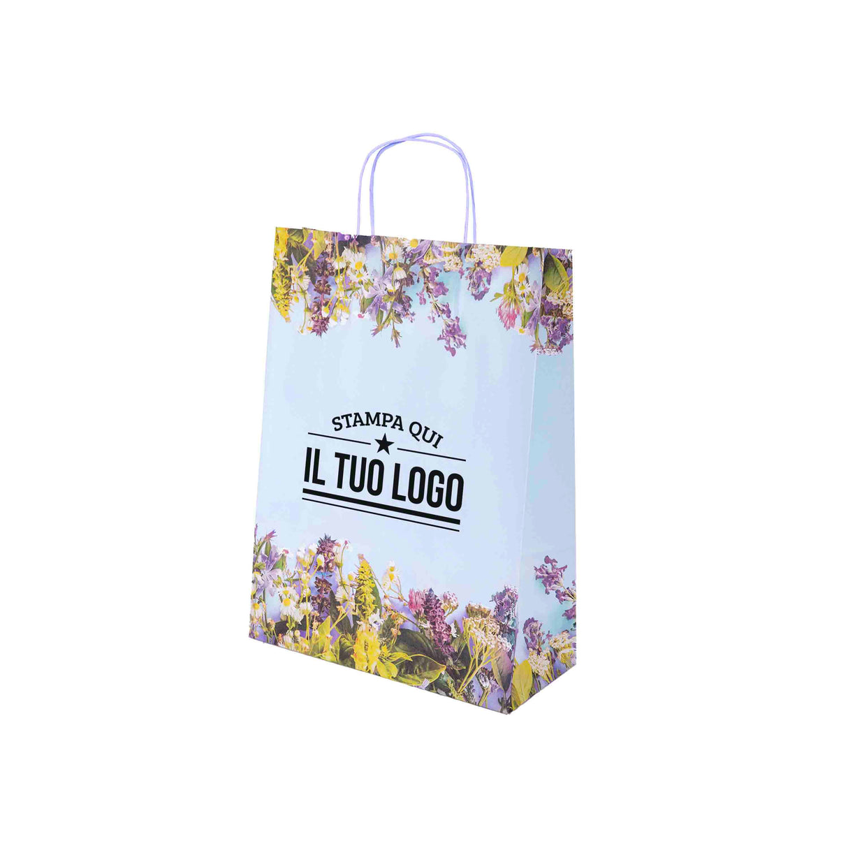 Shopper Carta Provenza colorate Personalizzabili