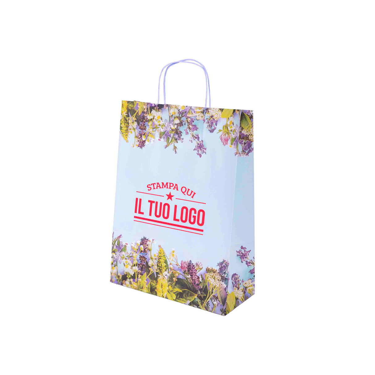 Shopper Carta Provenza colorate Personalizzabili