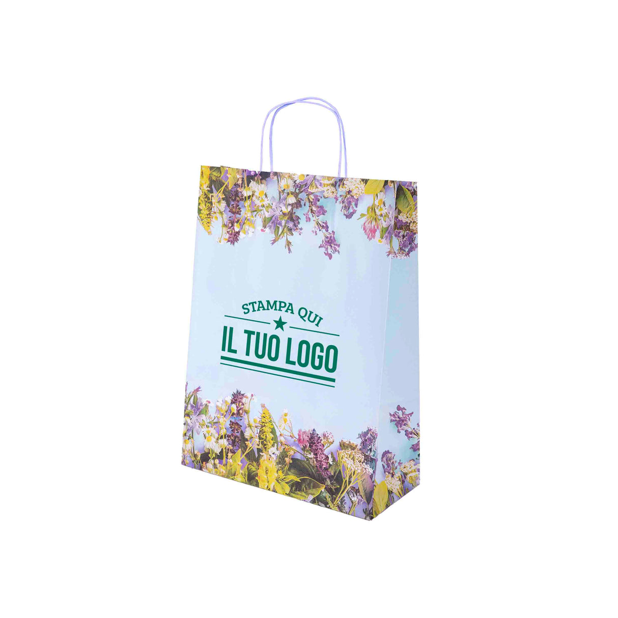 Shopper Carta Provenza colorate Personalizzabili
