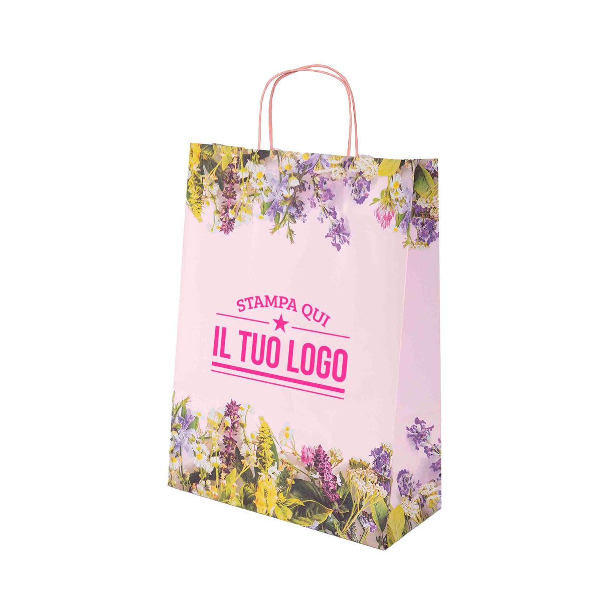 Shopper Carta Provenza colorate Personalizzabili
