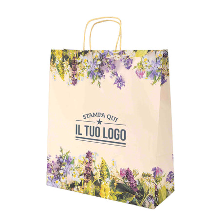 Shopper Carta Provenza colorate Personalizzabili