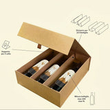 Boîtes pour Bouteilles de Champagne en Carton Rigide avec Aimant