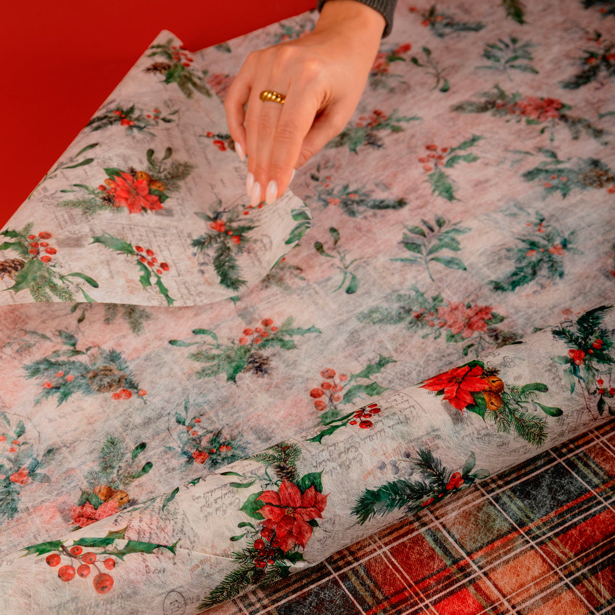 Rouleau de houx en intissé