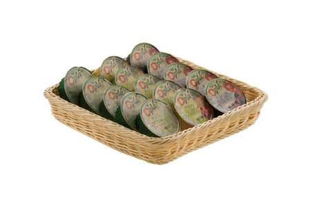 Cestino Prestige in polipropilene quadrato