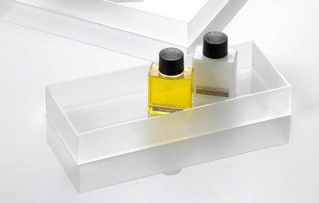Vassoio satinato in plexiglass