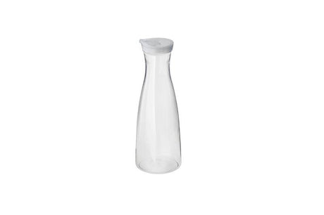 Caraffa in metacrilato con tappo bianco
