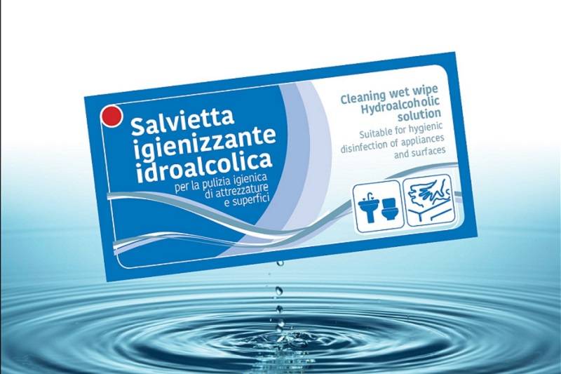 SALVIETTONE IGIENIZZANTE SUPERFICI
