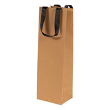 Shopper Elegance Portabottiglia con Manico Gros Grain