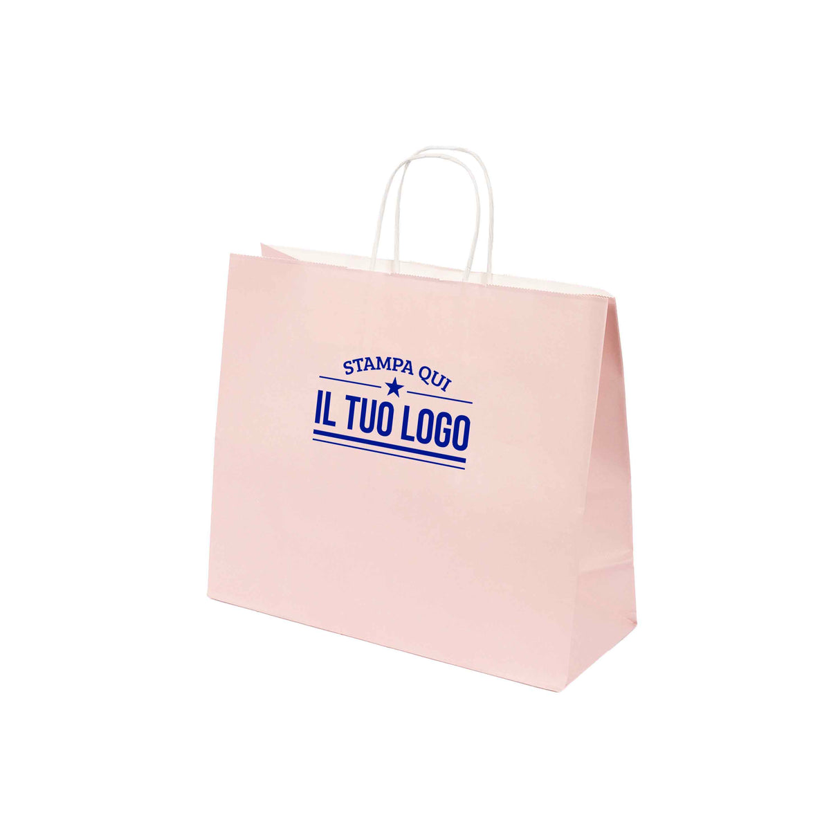 Shopper Natural Pastello Orizzontale con cordino