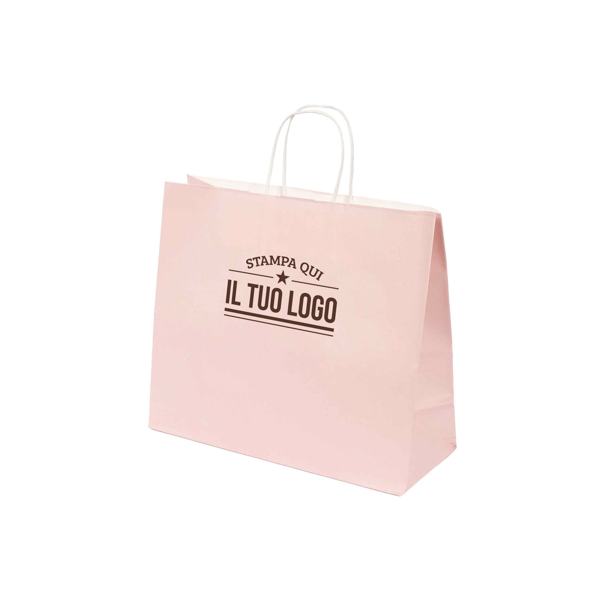 Shopper Natural Pastello Orizzontale con cordino