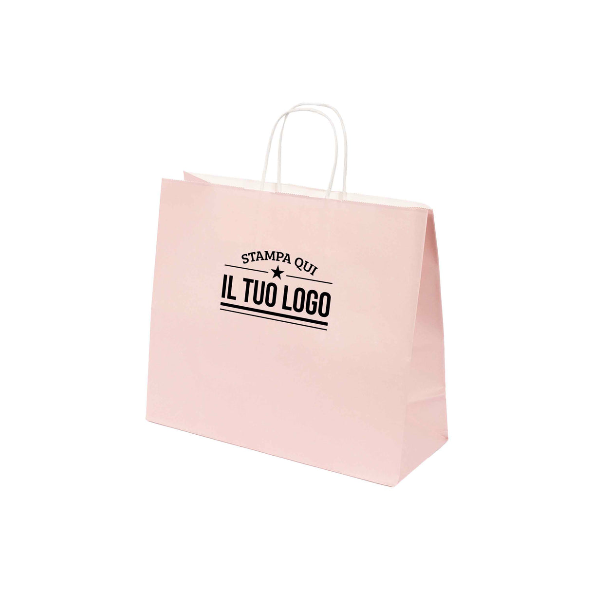 Shopper Natural Pastello Orizzontale con cordino