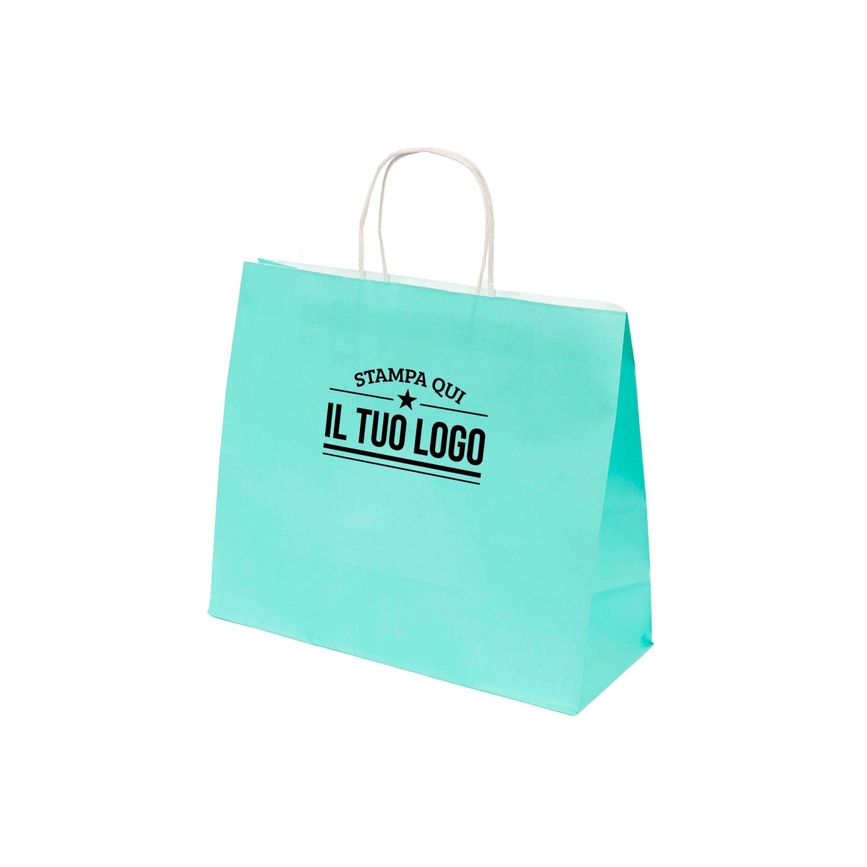 Shopper Natural Pastello Orizzontale con cordino