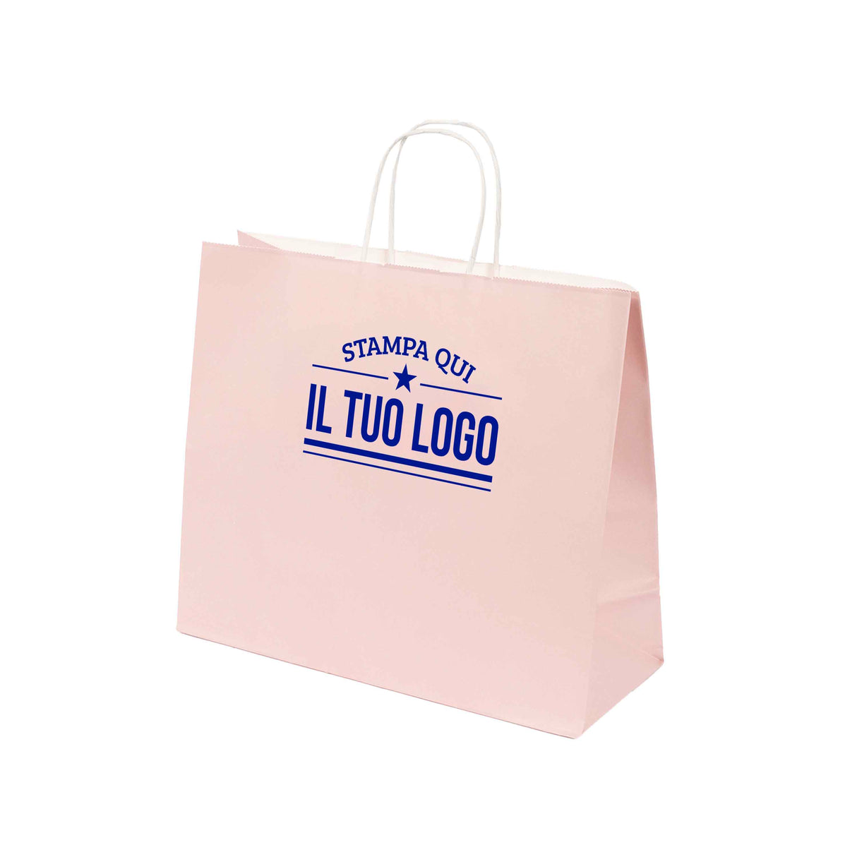 Shopper Natural Pastello Orizzontale con cordino