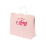 Shopper Natural Pastello Orizzontale con cordino