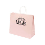 Shopper Natural Pastello Orizzontale con cordino