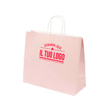 Shopper Natural Pastello Orizzontale con cordino