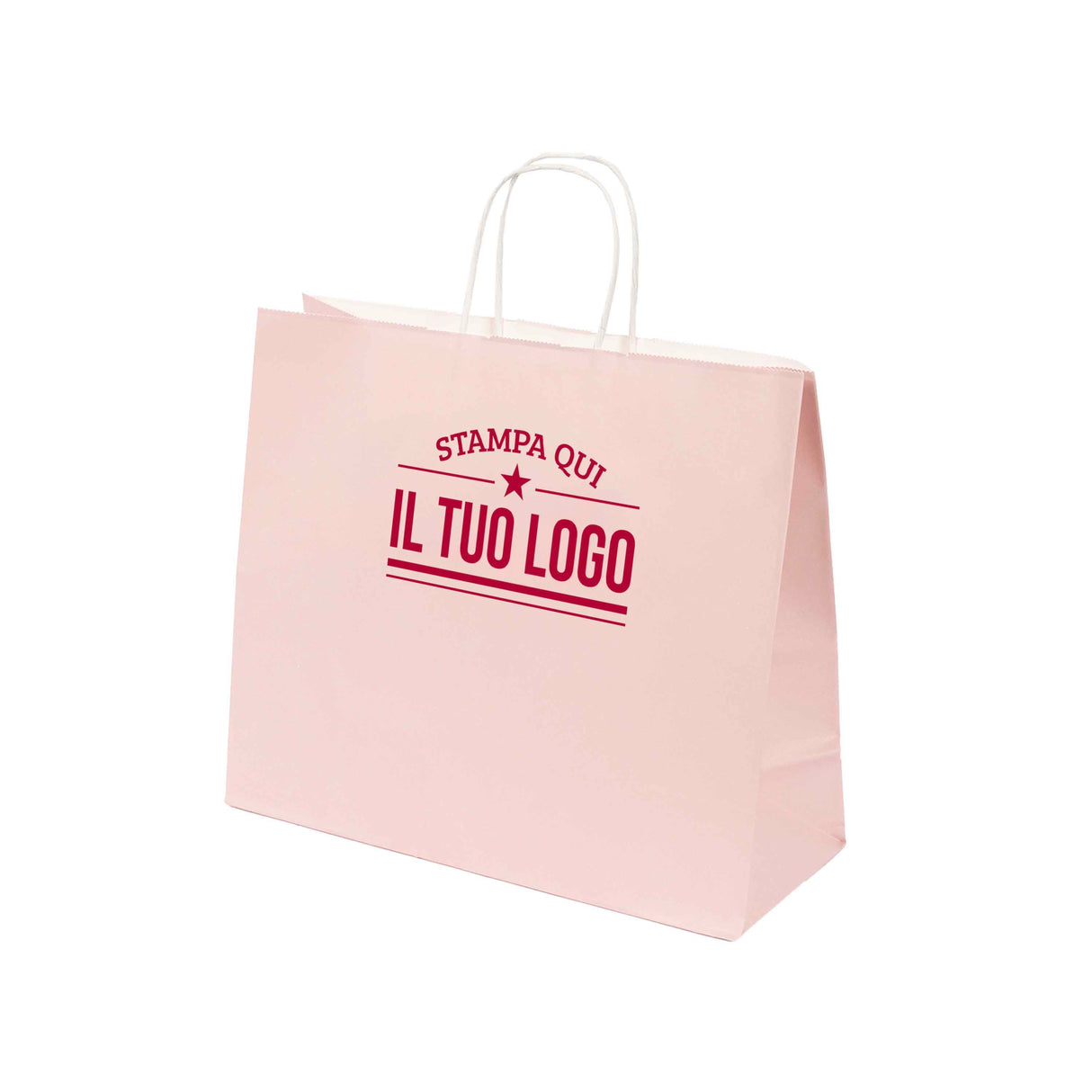Shopper Natural Pastello Orizzontale con cordino