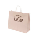 Shopper Natural Pastello Orizzontale con cordino